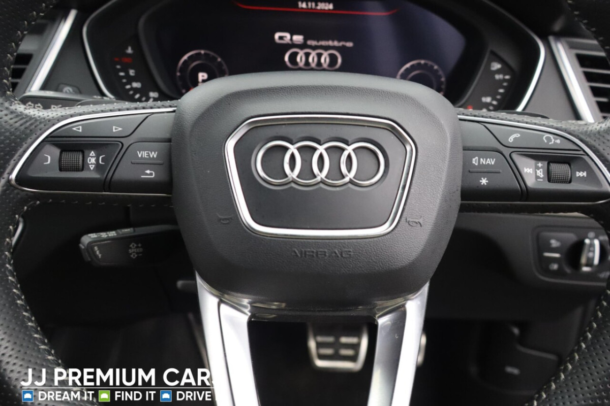 AUDI Q5 2.0 TDI 40 S LINE SUV 5DR DIESEL S TRONIC QUATTRO EURO 6 (S/S) (190 PS) - 2020 - £22,800