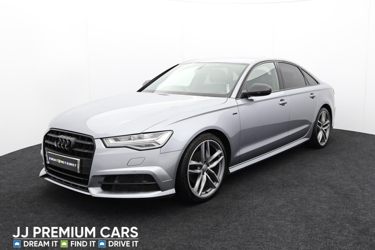 AUDI A6 2.0 TDI ULTRA BLACK EDITION 4D AUTO 188 BHP BOSE SOUND SYSTEM, DAB RADIO - 2018 - £18,500