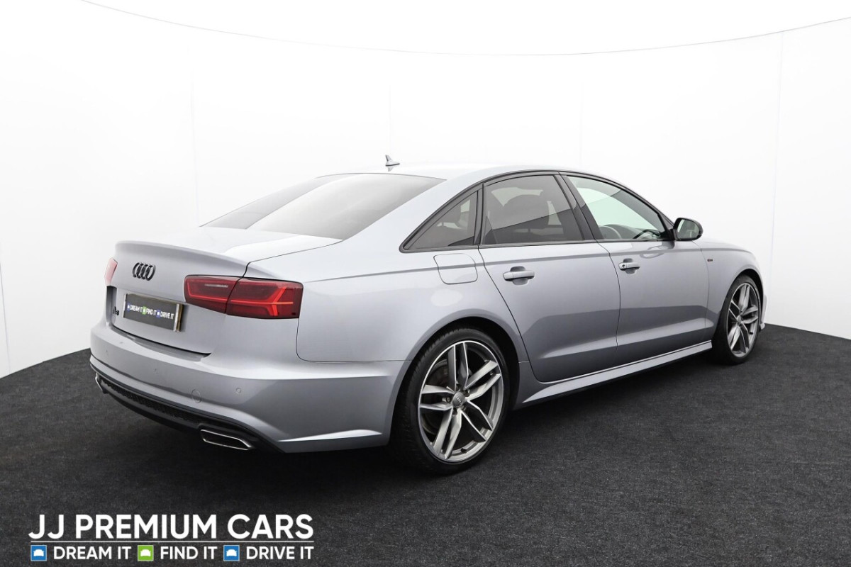 AUDI A6 2.0 TDI ULTRA BLACK EDITION 4D AUTO 188 BHP BOSE SOUND SYSTEM, DAB RADIO - 2018 - £18,500