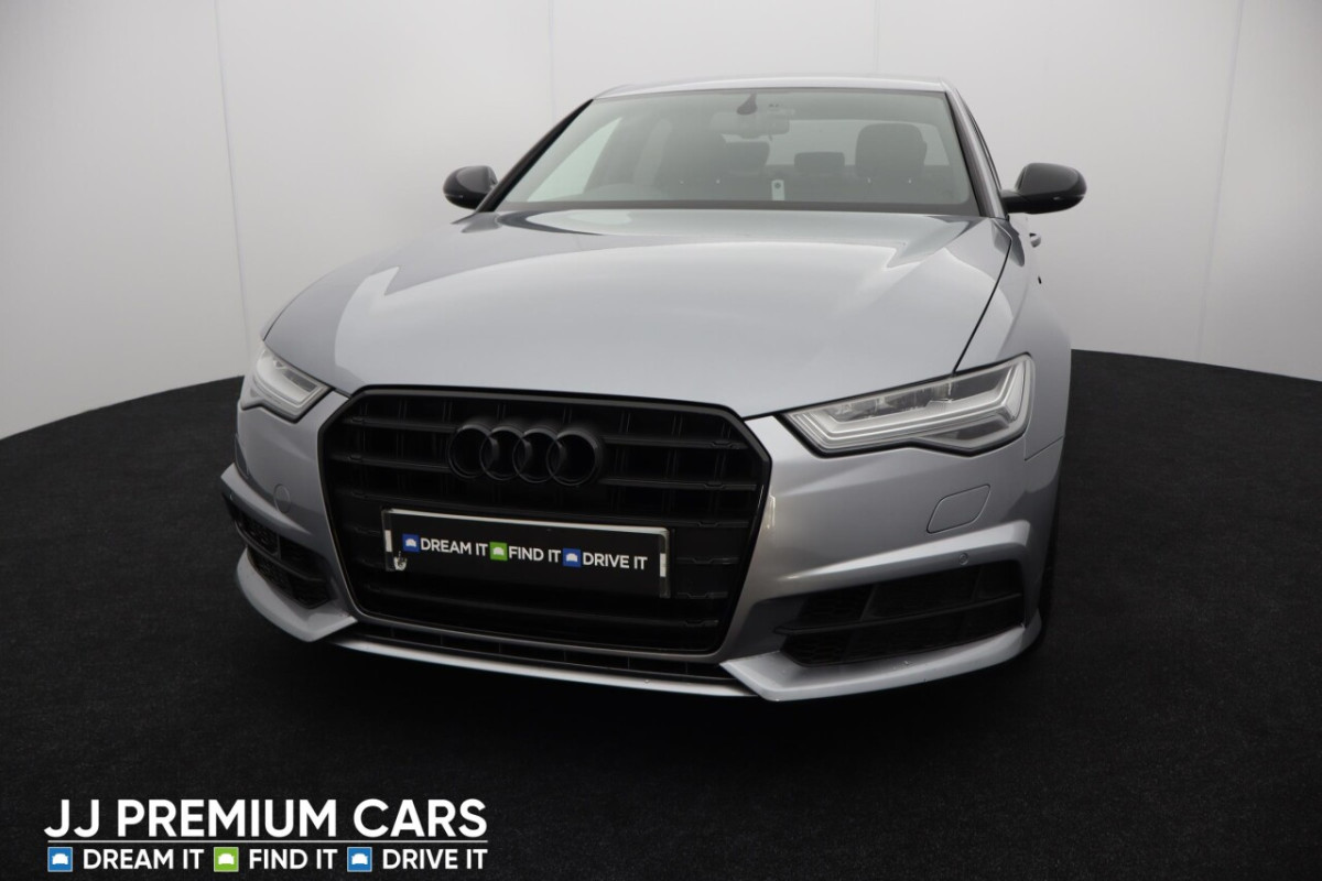 AUDI A6 2.0 TDI ULTRA BLACK EDITION 4D AUTO 188 BHP BOSE SOUND SYSTEM, DAB RADIO - 2018 - £18,500