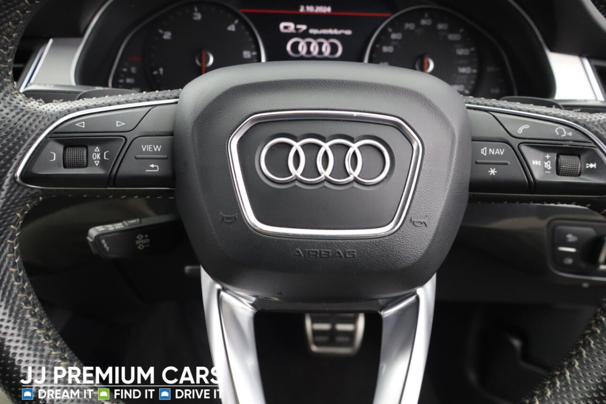 AUDI Q7 3.0 TDI QUATTRO S LINE 5D 269 BHP - 2017 - £23,000