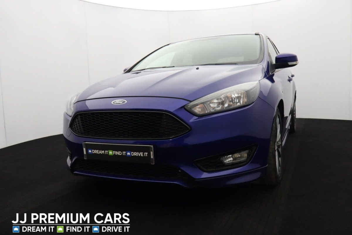 FORD FOCUS 1.0T ECOBOOST ST-LINE HATCHBACK 5DR PETROL MANUAL EURO 6 (S/S) (140 PS) CRU - 2018 - £8,301