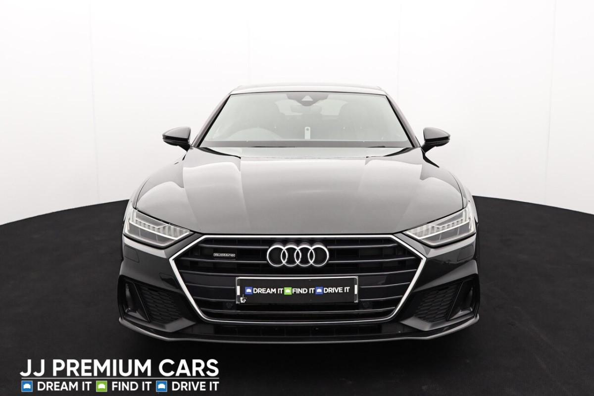 AUDI A7 3.0 SPORTBACK TFSI QUATTRO S LINE MHEV 5D AUTO 336 BHP REV CAM, WIRELESS CH - 2018 - £25,500