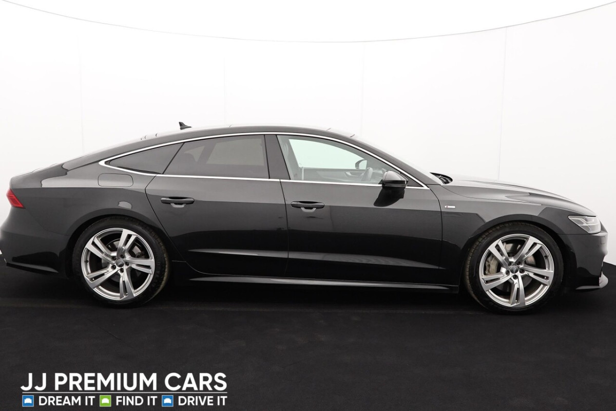 AUDI A7 3.0 SPORTBACK TFSI QUATTRO S LINE MHEV 5D AUTO 336 BHP REV CAM, WIRELESS CH - 2018 - £25,500