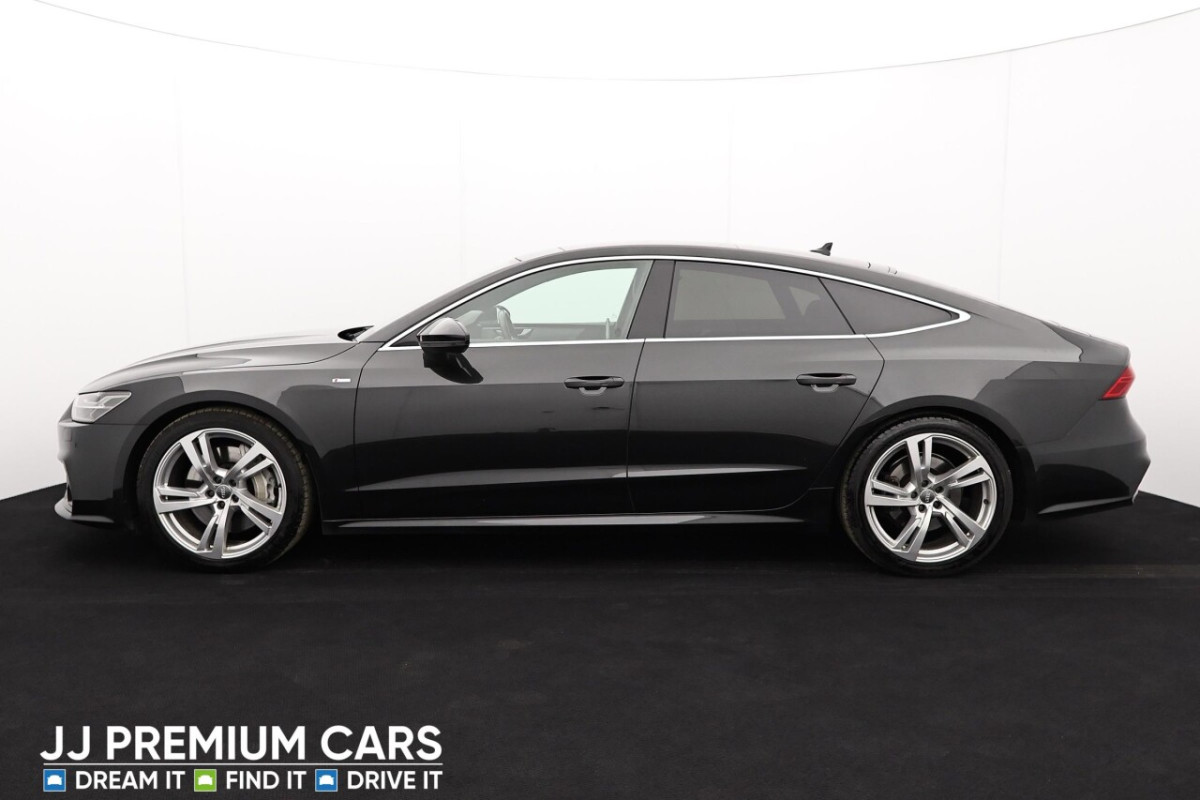 AUDI A7 3.0 SPORTBACK TFSI QUATTRO S LINE MHEV 5D AUTO 336 BHP REV CAM, WIRELESS CH - 2018 - £25,500