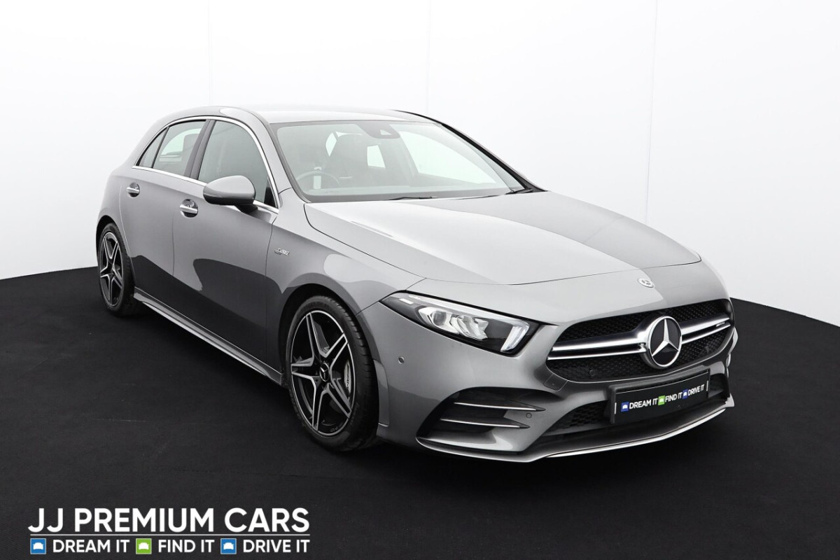 MERCEDES-BENZ A-CLASS 2.0 AMG A 35 4MATIC PREMIUM 5D AUTO 302 BHP SAT NAV, BLUETOOTH, DAB RADIO - 2019 - £22,000