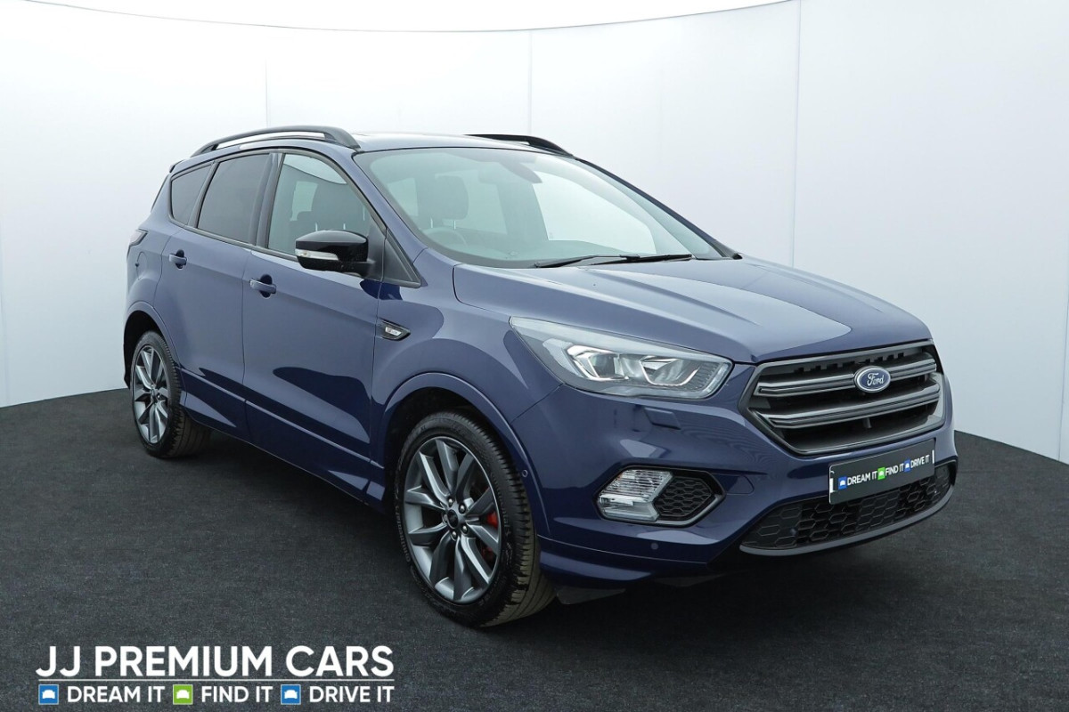 FORD KUGA ST-LINE EDITION 5D AUTO 176 BHP F+R PARKING SENSORS, SAT NAV - 2019 - £15,801