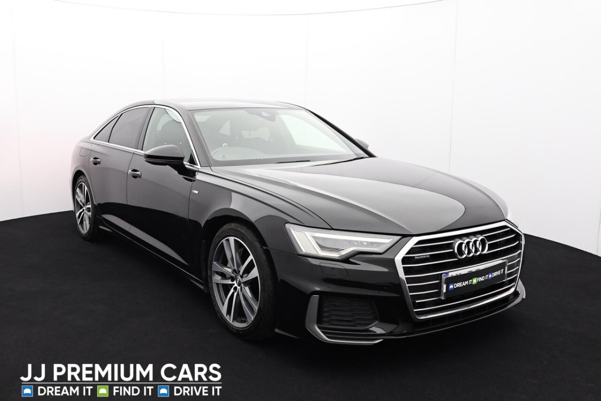 AUDI A6 3.0 TDI QUATTRO S LINE MHEV 4D 282 BHP SAT NAV, HEATED FRONT SEATS - 2019 - £19,500