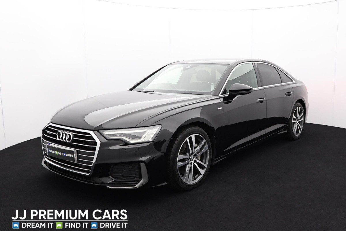 AUDI A6 3.0 TDI QUATTRO S LINE MHEV 4D 282 BHP SAT NAV, HEATED FRONT SEATS - 2019 - £19,500