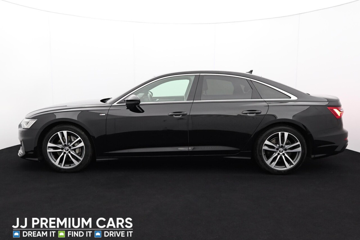 AUDI A6 3.0 TDI QUATTRO S LINE MHEV 4D 282 BHP SAT NAV, HEATED FRONT SEATS - 2019 - £19,500