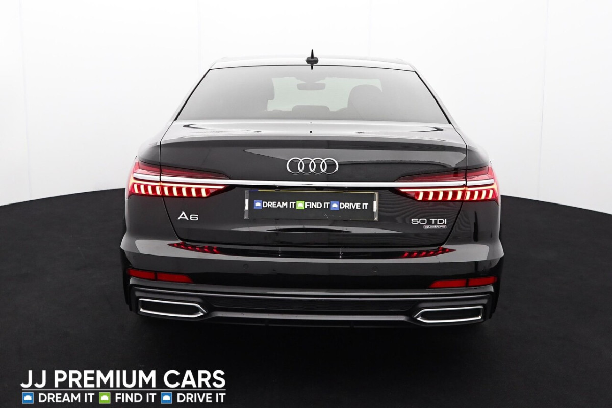 AUDI A6 3.0 TDI QUATTRO S LINE MHEV 4D 282 BHP SAT NAV, HEATED FRONT SEATS - 2019 - £19,500