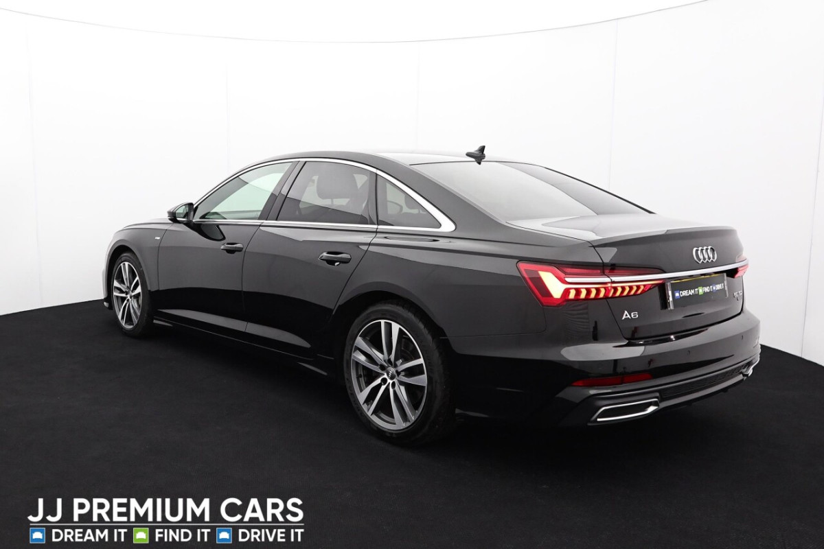 AUDI A6 3.0 TDI QUATTRO S LINE MHEV 4D 282 BHP SAT NAV, HEATED FRONT SEATS - 2019 - £19,500