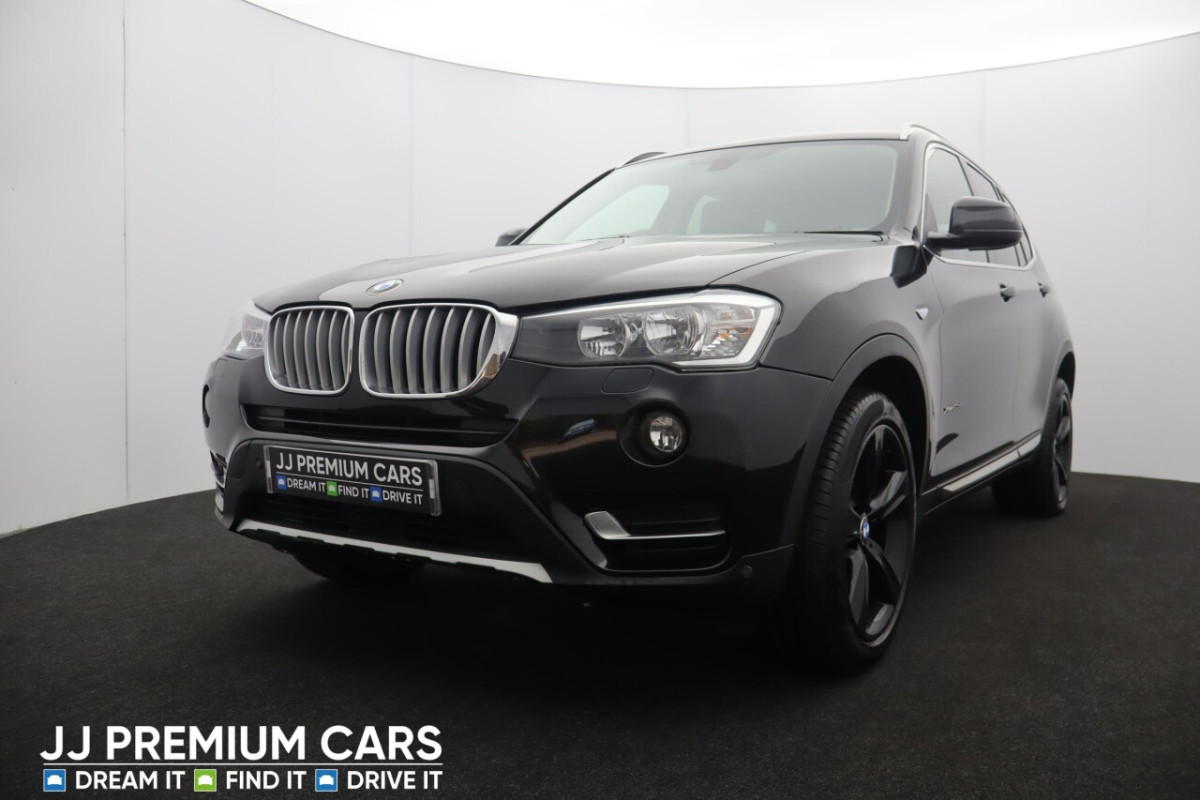 BMW X3 2.0 XDRIVE20D XLINE 5D 188 BHP HEATED STEERING WHEEL, SAT NAV, DAB - 2017 - £14,500