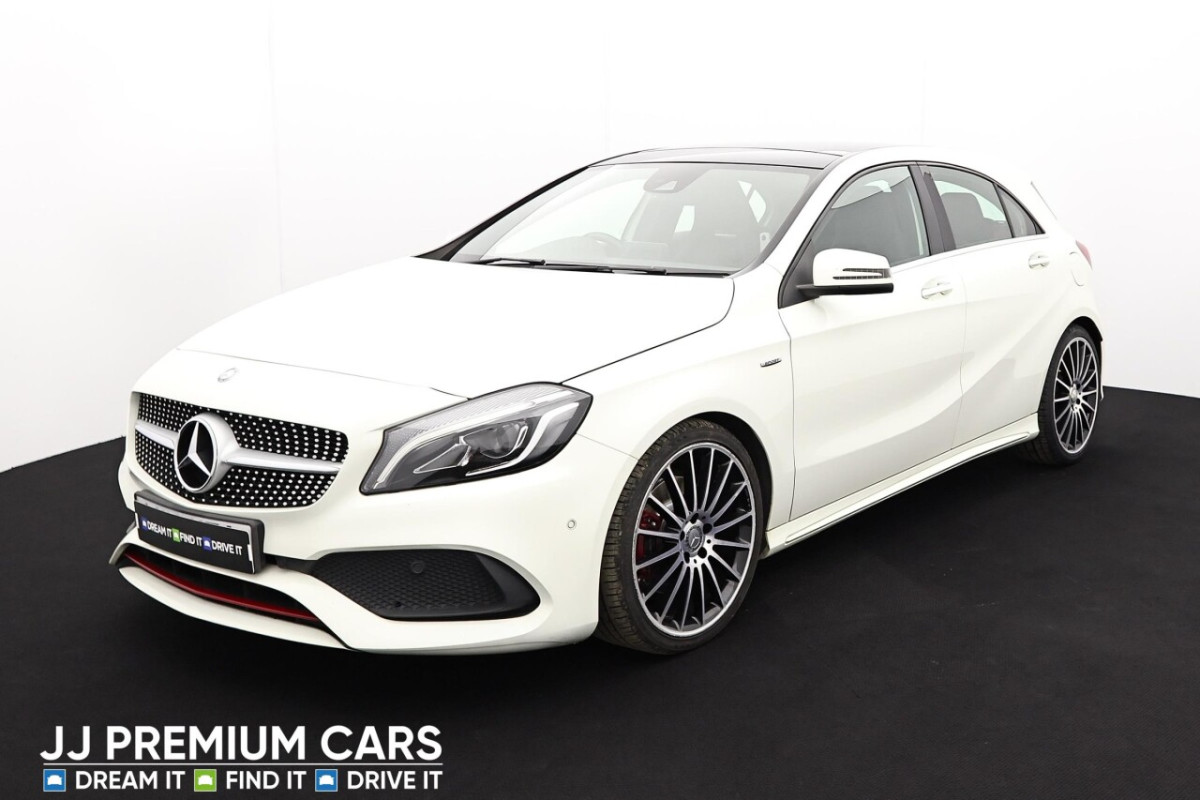 MERCEDES-BENZ A-CLASS 2.0 A 250 4MATIC AMG PREMIUM 5D AUTO 215 BHP BLUETOOTH, CRUISE CONTROL - 2016 - £11,500