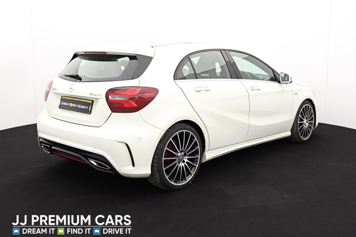 MERCEDES-BENZ A-CLASS 2.0 A 250 4MATIC AMG PREMIUM 5D AUTO 215 BHP BLUETOOTH, CRUISE CONTROL - 2016 - £11,500