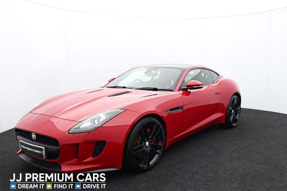 JAGUAR F-TYPE 3.0 V6 COUPE 2DR PETROL AUTO EURO 6 (S/S) (340 PS) PAN ROOF, VARIABLE SPORT - 2015 - £22,500