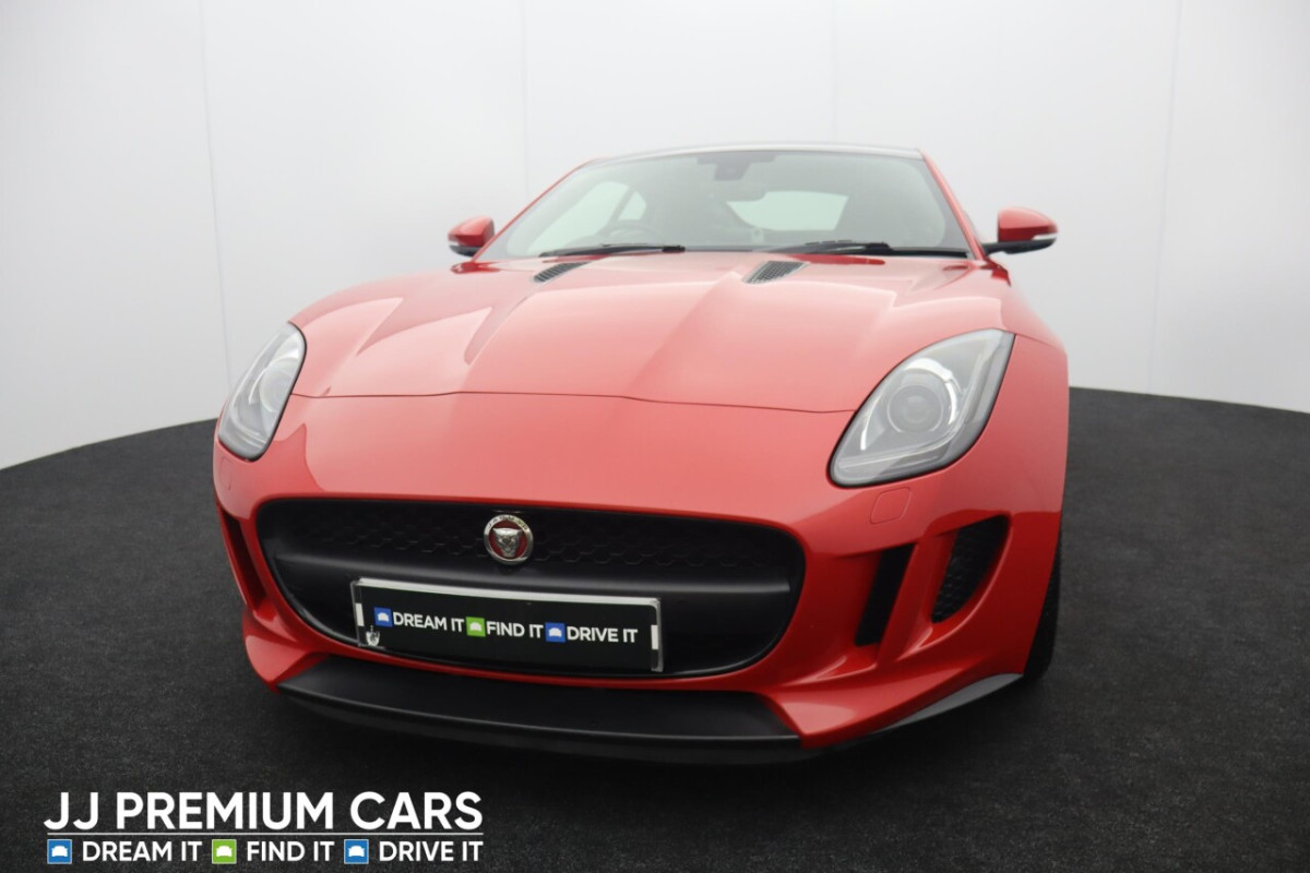 JAGUAR F-TYPE 3.0 V6 COUPE 2DR PETROL AUTO EURO 6 (S/S) (340 PS) PAN ROOF, VARIABLE SPORT - 2015 - £22,500