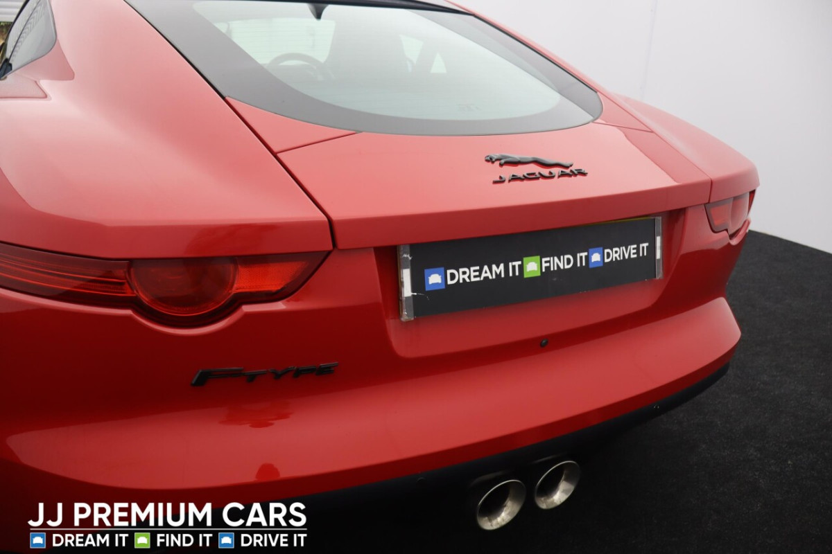 JAGUAR F-TYPE 3.0 V6 COUPE 2DR PETROL AUTO EURO 6 (S/S) (340 PS) PAN ROOF, VARIABLE SPORT - 2015 - £22,500