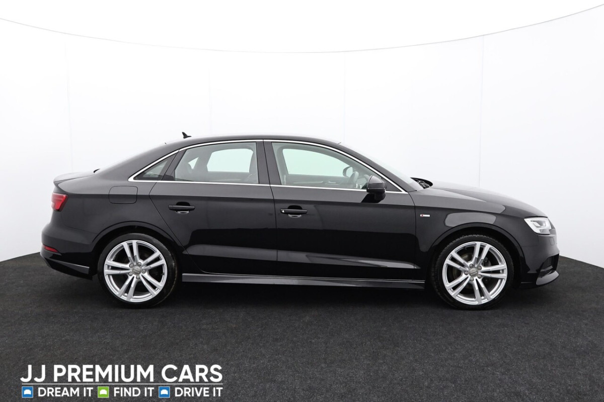 AUDI A3 1.5 TFSI S LINE 4D 148 BHP BLUETOOTH, DAB RADIO, VOICE CONTROL - 2019 - £14,500