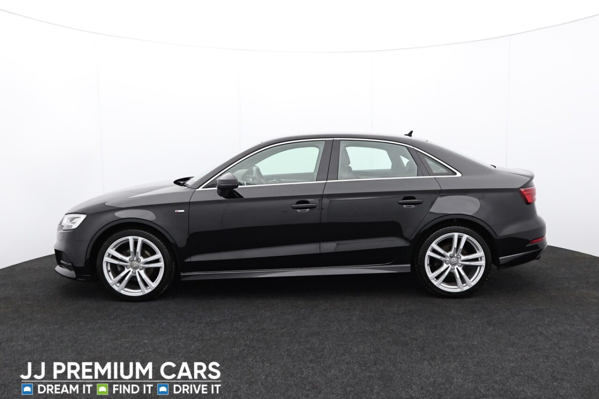 AUDI A3 1.5 TFSI S LINE 4D 148 BHP BLUETOOTH, DAB RADIO, VOICE CONTROL - 2019 - £14,500