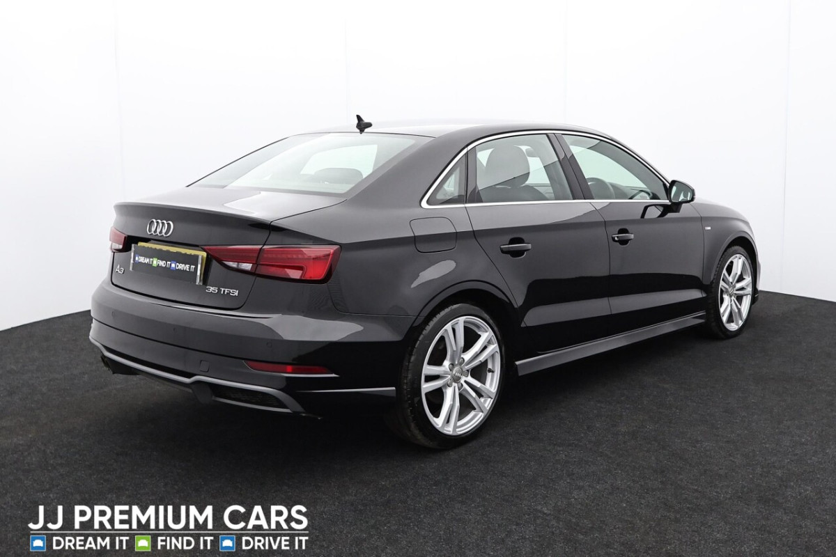 AUDI A3 1.5 TFSI S LINE 4D 148 BHP BLUETOOTH, DAB RADIO, VOICE CONTROL - 2019 - £14,500