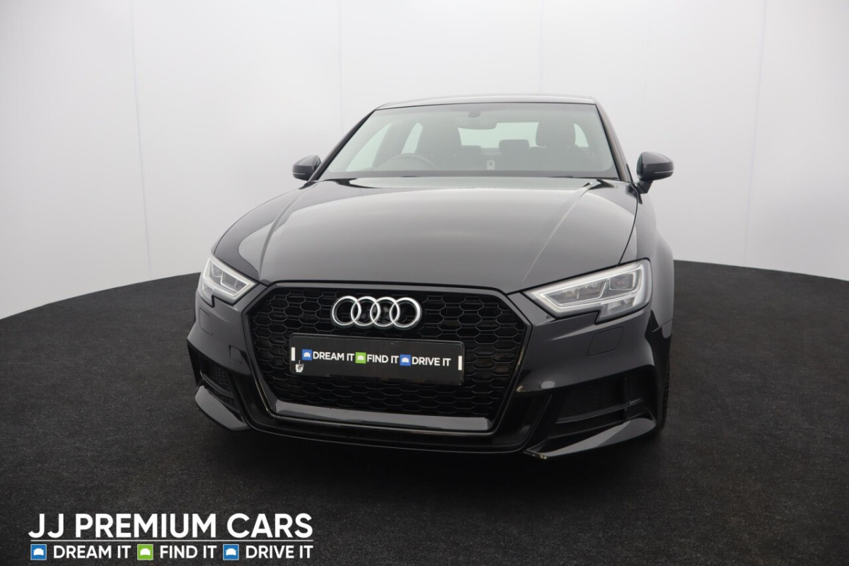 AUDI A3 1.5 TFSI S LINE 4D 148 BHP BLUETOOTH, DAB RADIO, VOICE CONTROL - 2019 - £14,500