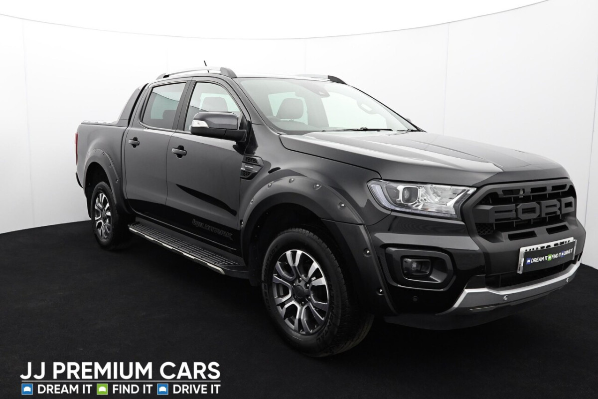 FORD RANGER 2.0 WILDTRAK ECOBLUE 5D AUTO 210 BHP SAT NAV, F+R PARKING SENSORS, DAB - 2023 - £27,500