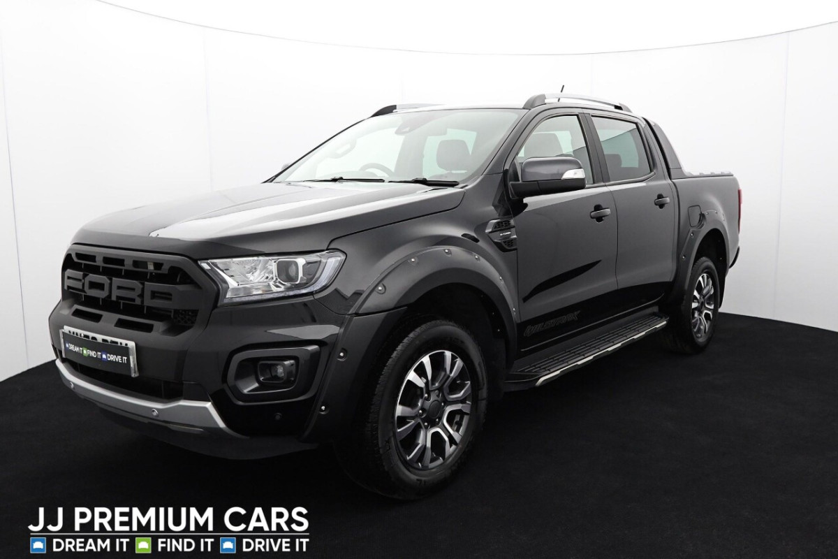 FORD RANGER 2.0 WILDTRAK ECOBLUE 5D AUTO 210 BHP SAT NAV, F+R PARKING SENSORS, DAB - 2023 - £27,500