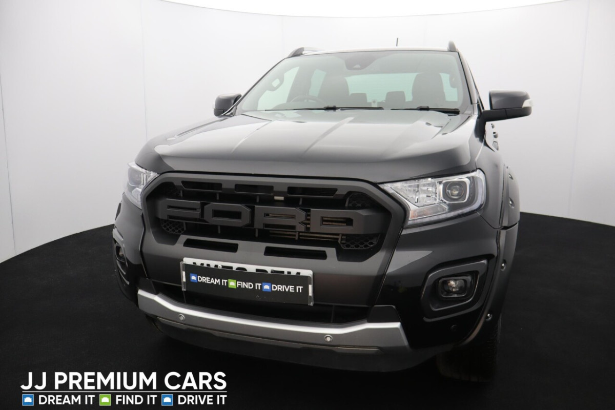 FORD RANGER 2.0 WILDTRAK ECOBLUE 5D AUTO 210 BHP SAT NAV, F+R PARKING SENSORS, DAB - 2023 - £27,500