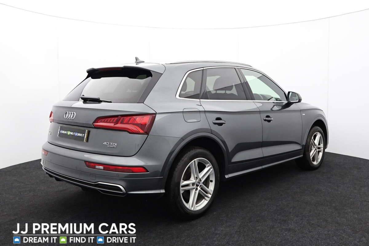 AUDI Q5 2.0 TDI QUATTRO S LINE 5D 188 BHP HEATED FRONT SEATS, BLUETOOTH, DAB - 2019 - £23,500