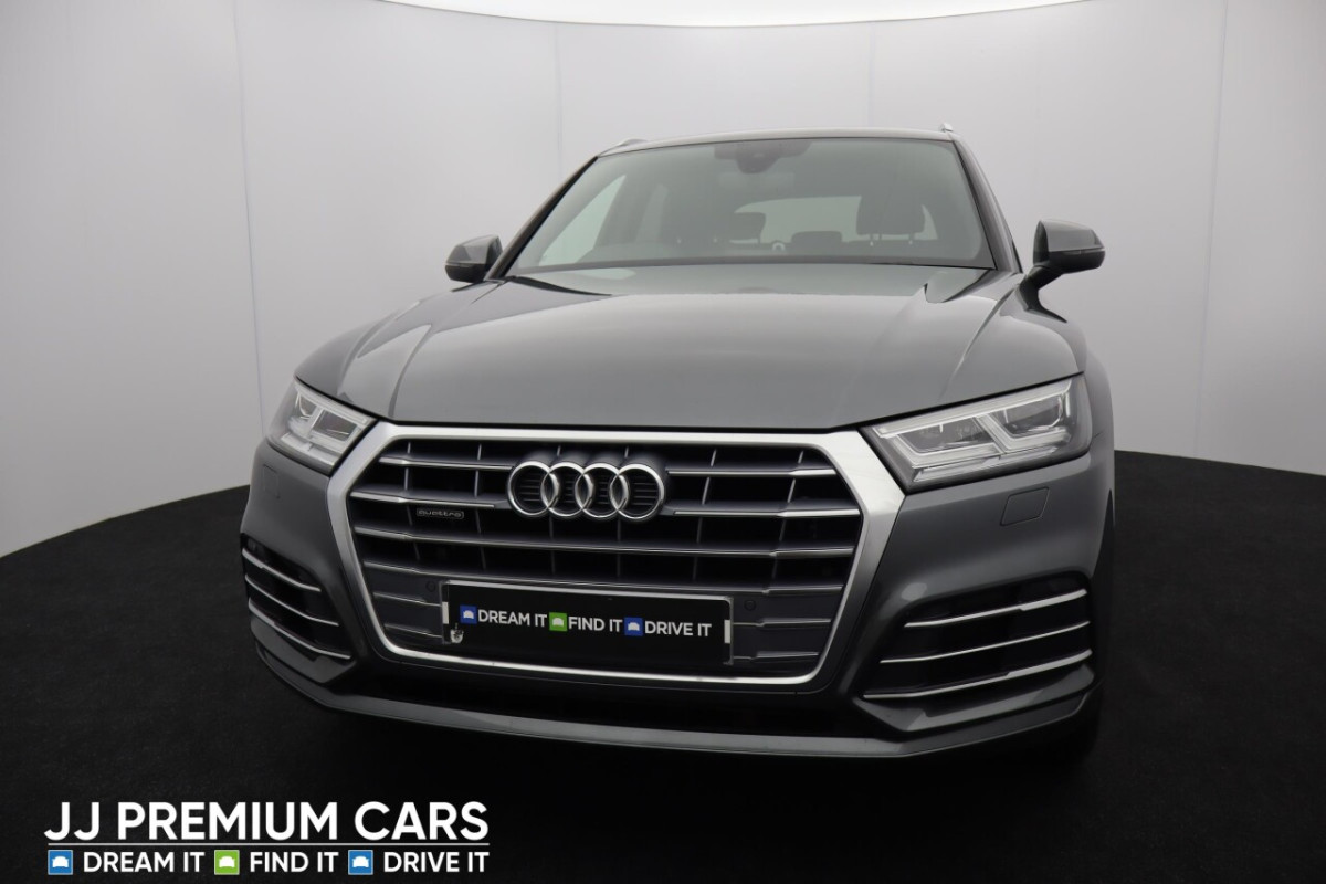 AUDI Q5 2.0 TDI QUATTRO S LINE 5D 188 BHP HEATED FRONT SEATS, BLUETOOTH, DAB - 2019 - £23,500