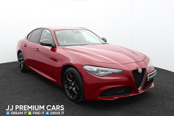 ALFA ROMEO GIULIA 2.0T NERO EDIZIONE SALOON 4DR PETROL AUTO EURO 6 (S/S) (200 PS)