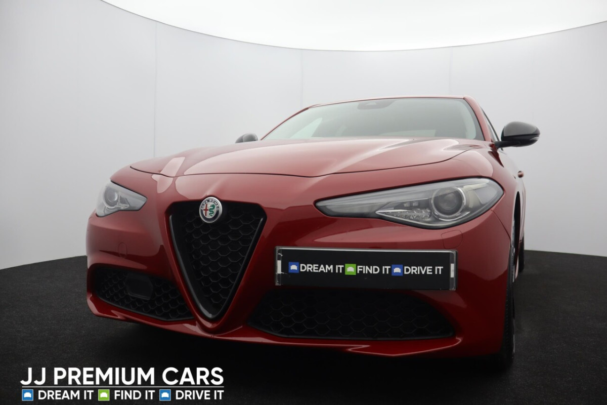 ALFA ROMEO GIULIA 2.0T NERO EDIZIONE SALOON 4DR PETROL AUTO EURO 6 (S/S) (200 PS) - 2020 - £17,000