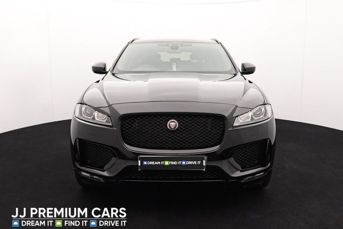 JAGUAR F-PACE 2.0 CHEQUERED FLAG AWD 5D 178 BHP APPLE CAR PLAY + ANDROID AUTO, DAB - 2021 - £21,500