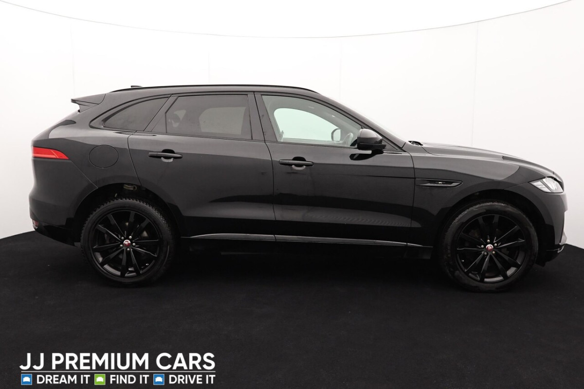 JAGUAR F-PACE 2.0 CHEQUERED FLAG AWD 5D 178 BHP APPLE CAR PLAY + ANDROID AUTO, DAB - 2021 - £21,500