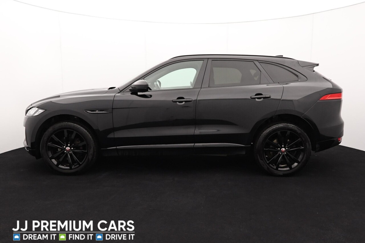 JAGUAR F-PACE 2.0 CHEQUERED FLAG AWD 5D 178 BHP APPLE CAR PLAY + ANDROID AUTO, DAB - 2021 - £21,500