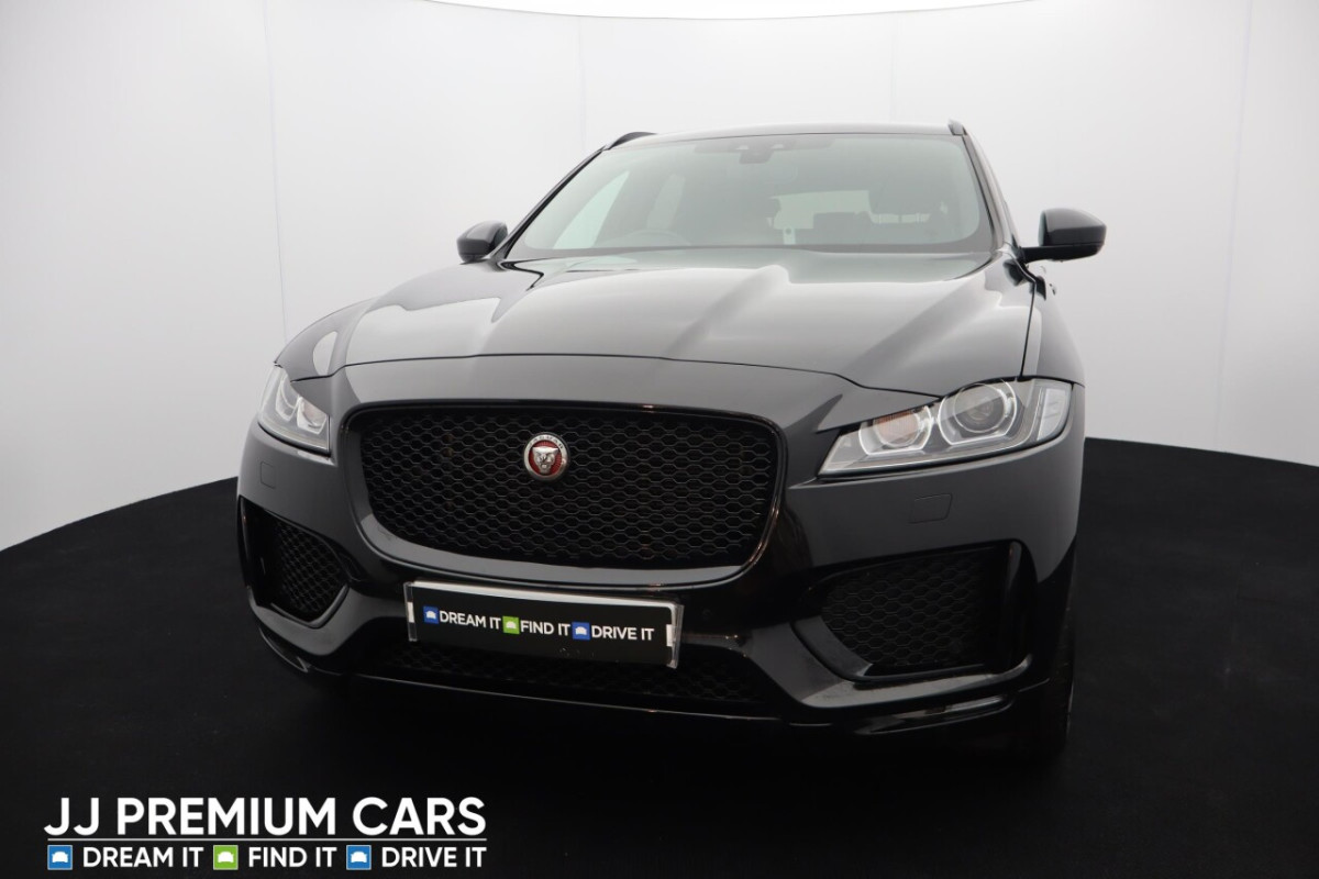 JAGUAR F-PACE 2.0 CHEQUERED FLAG AWD 5D 178 BHP APPLE CAR PLAY + ANDROID AUTO, DAB - 2021 - £21,500