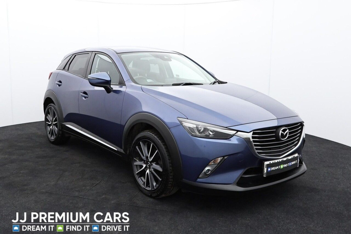 MAZDA CX-3 1.5 D SPORT NAV 5D 104 BHP REVERSE CAMERA + SAT NAV - 2018 - £8,301