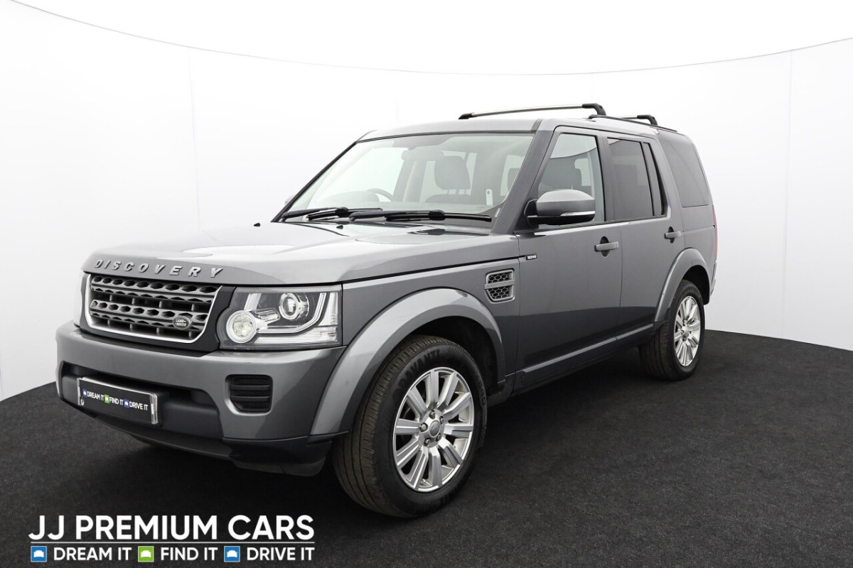 LAND ROVER DISCOVERY 4 3.0 SD V6 GS SUV 5DR DIESEL AUTO 4WD EURO 5 (S/S) (255 BHP) BLUETOOTH, PADD - 2014 - £10,301