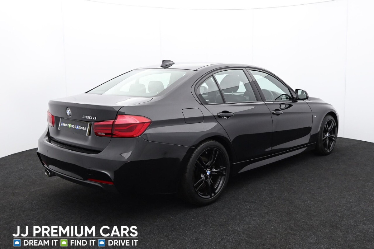 BMW 3 SERIES 2.0 320D M SPORT 4D AUTO 188 BHP HEATED FRONT SEATS, SAT NAV - 2019 - £16,000