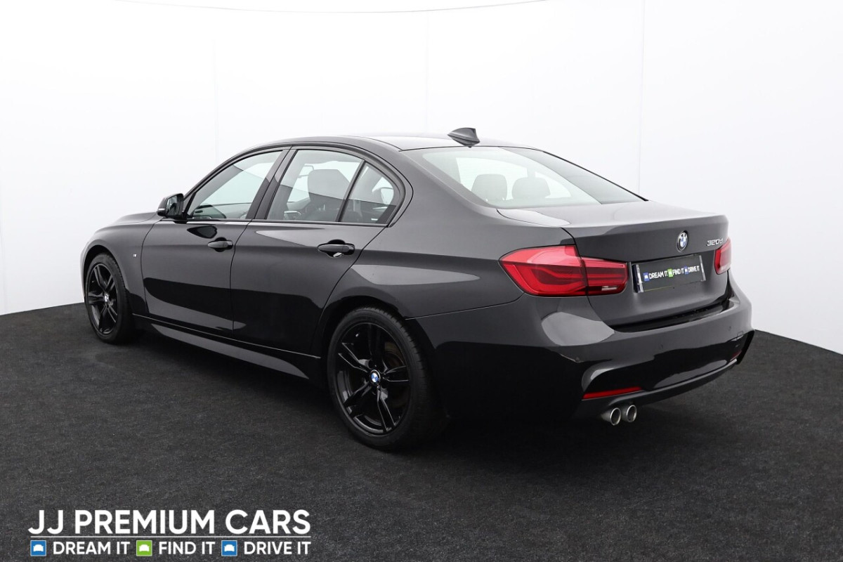 BMW 3 SERIES 2.0 320D M SPORT 4D AUTO 188 BHP HEATED FRONT SEATS, SAT NAV - 2019 - £16,000