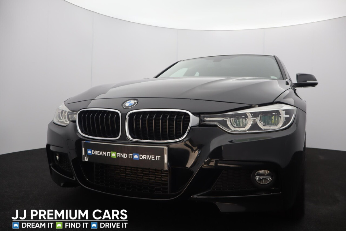 BMW 3 SERIES 2.0 320D M SPORT 4D AUTO 188 BHP HEATED FRONT SEATS, SAT NAV - 2019 - £16,000