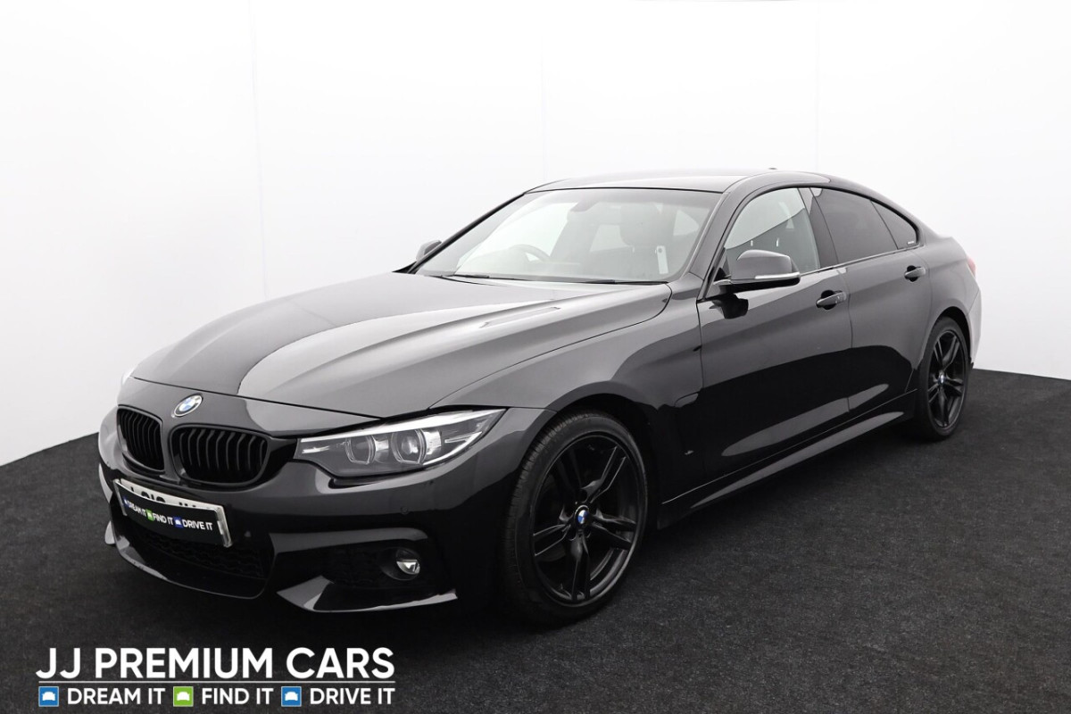 BMW 4 SERIES GRAN COUPE 2.0 420I M SPORT GRAN COUPE 4D AUTO 181 BHP BLUETOOTH, HEATED FRONT SEATS, - 2019 - £14,301