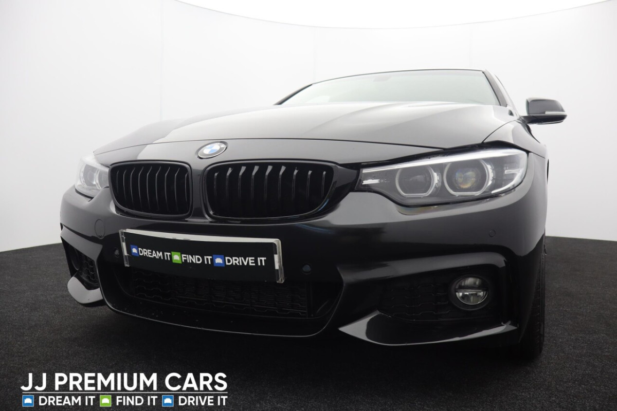 BMW 4 SERIES GRAN COUPE 2.0 420I M SPORT GRAN COUPE 4D AUTO 181 BHP BLUETOOTH, HEATED FRONT SEATS, - 2019 - £14,301