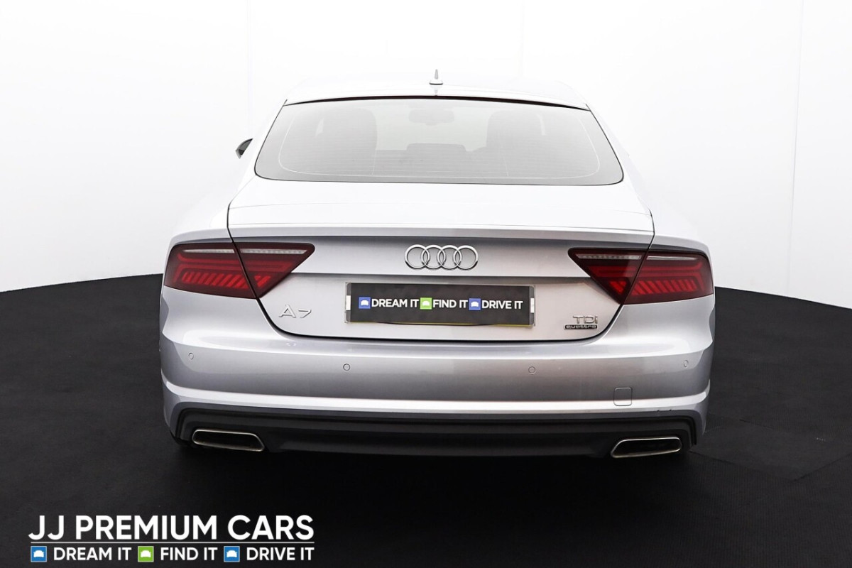 AUDI A7 3.0 SPORTBACK TDI QUATTRO BLACK EDITION 5D 268 BHP DAB RADIO, SATELLITE NAV - 2017 - £19,290