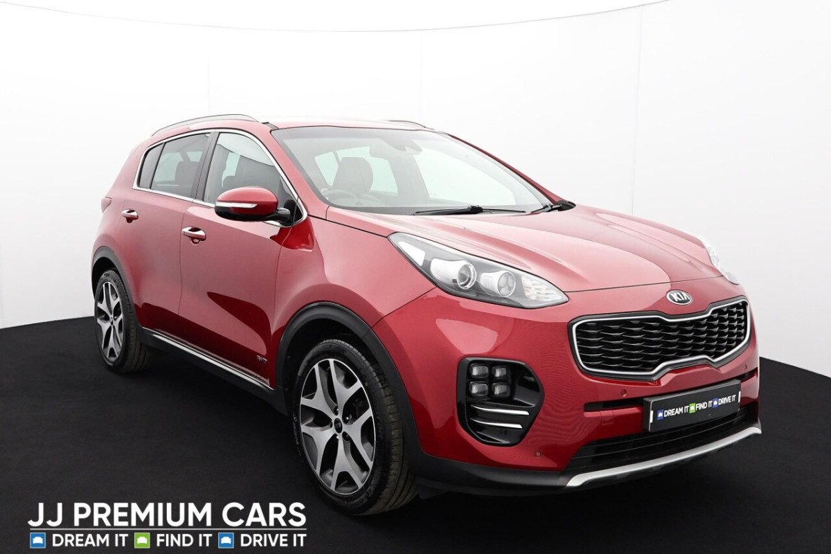 KIA SPORTAGE 1.6 GT-LINE 5D AUTO 174 BHP BLUETOOTH, DAB, HEATED FRONT SEATS - 2018 - £13,500