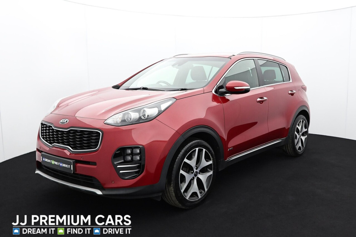 KIA SPORTAGE 1.6 GT-LINE 5D AUTO 174 BHP BLUETOOTH, DAB, HEATED FRONT SEATS - 2018 - £13,500