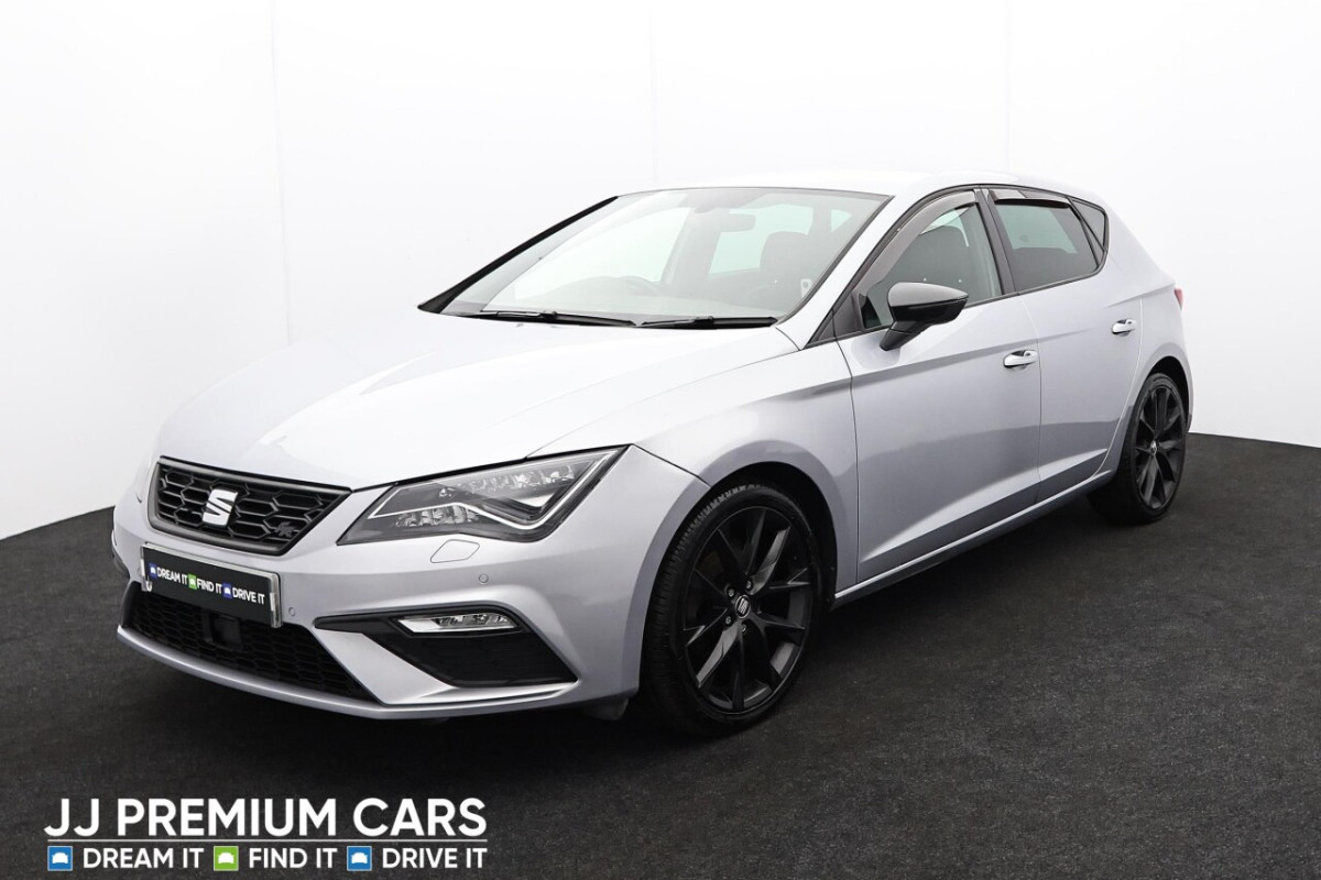 SEAT LEON 1.5 TSI EVO FR BLACK EDITION 5D 148 BHP F+R PARKING SENSORS, BLUETOOTH - 2020 - £12,500