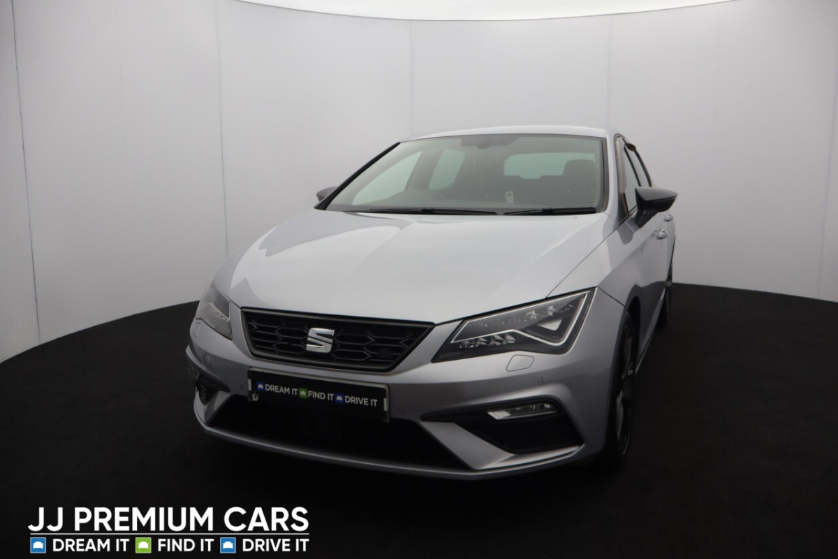 SEAT LEON 1.5 TSI EVO FR BLACK EDITION 5D 148 BHP F+R PARKING SENSORS, BLUETOOTH - 2020 - £12,500