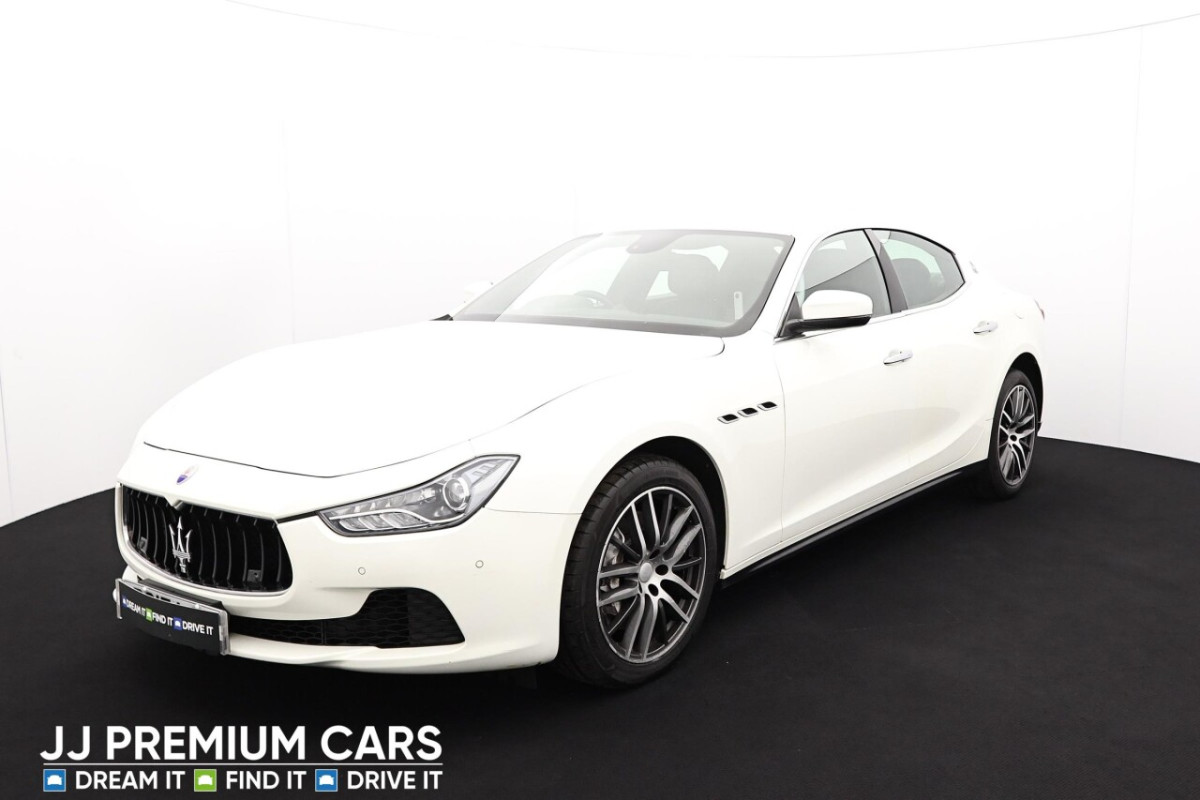 MASERATI GHIBLI 3.0 DV6 4D AUTO 275 BHP DAB RADIO, BLUETOOTH - 2017 - £13,500